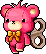 Pink Teddy